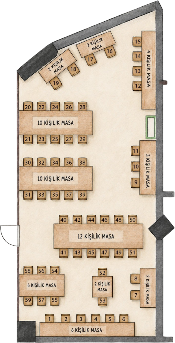 Oturma Planı Kroki